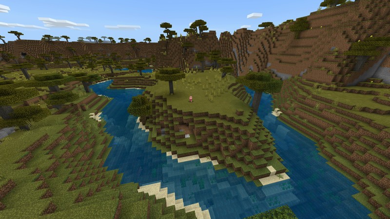 minecraft seed different biomes