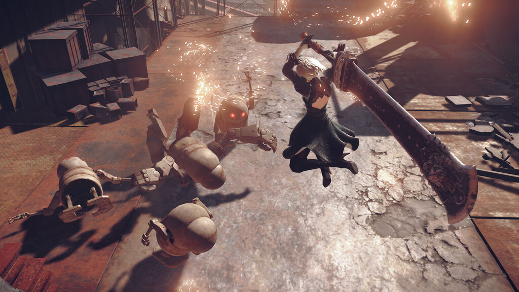 Nier Automata weapon locations