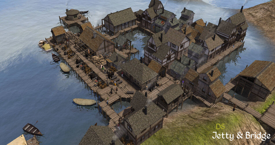 Banished Jetty And Bridges Mod