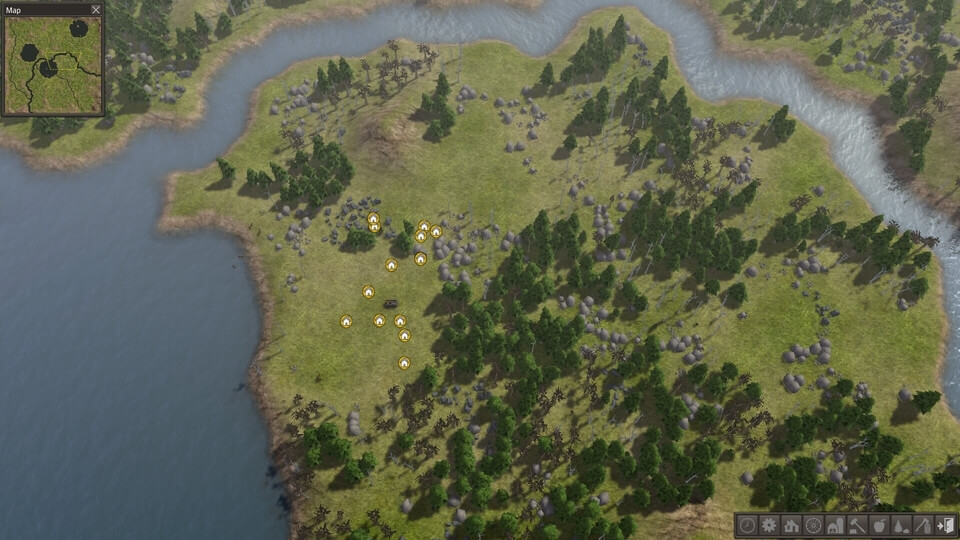 Banished More Terrain Mod