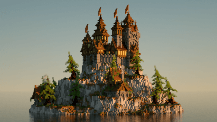 Minecraft castle ideas blueprints