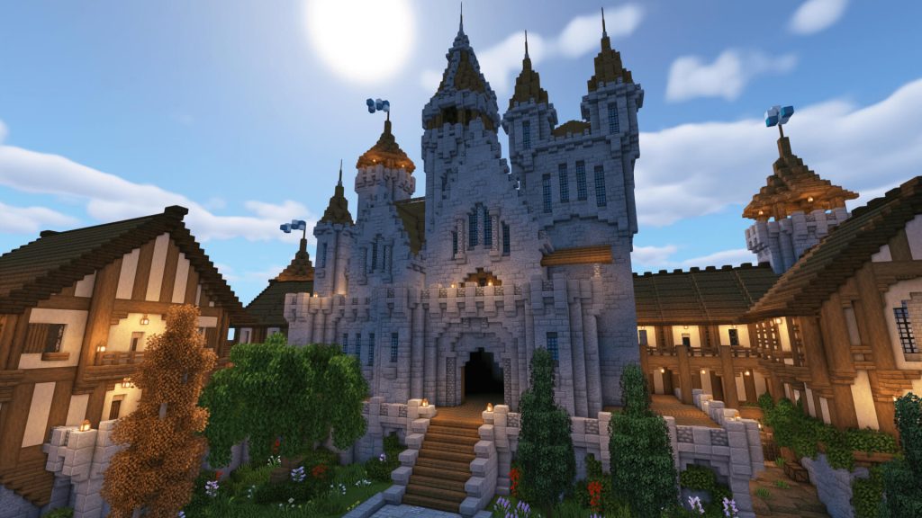 Minecraft medieval castles