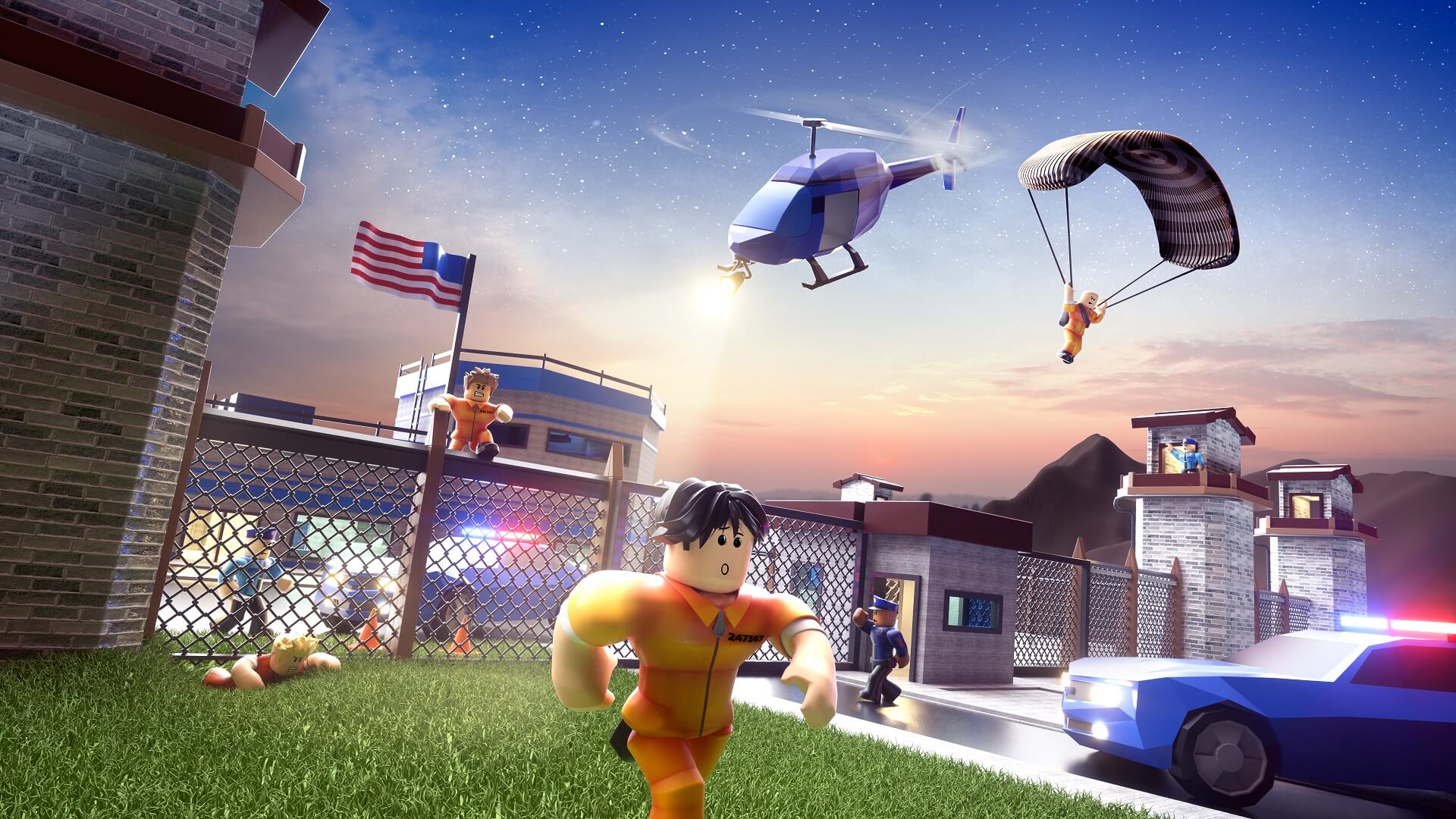 Roblox prison break scene
