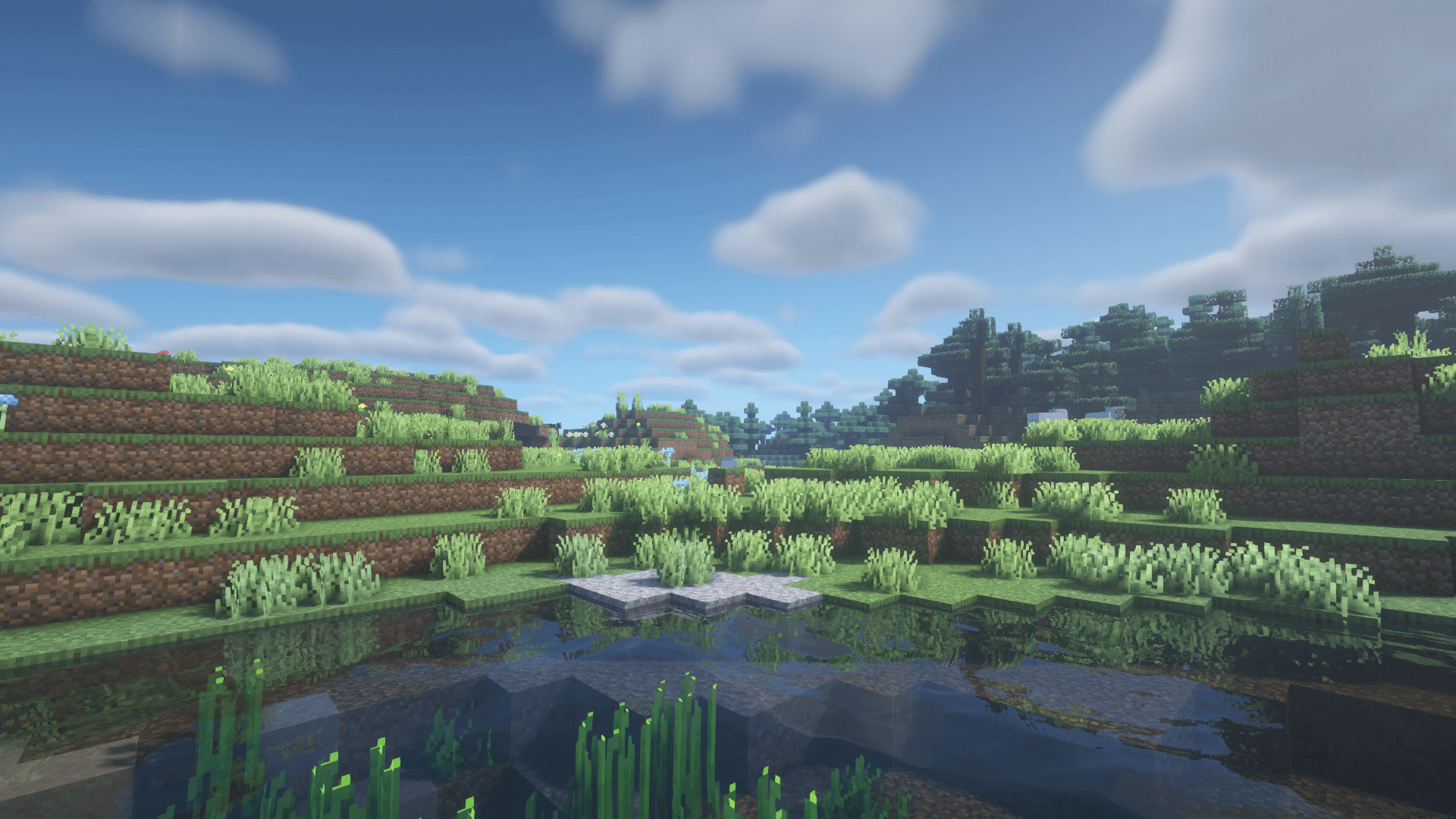 Minecraft shaders by BSL