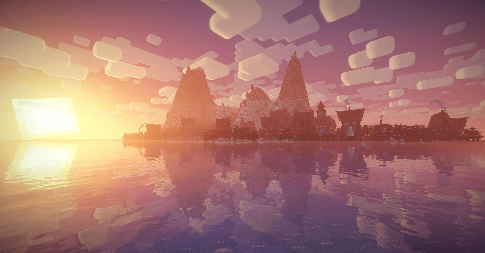 Minecraft shaders by Nostalgia
