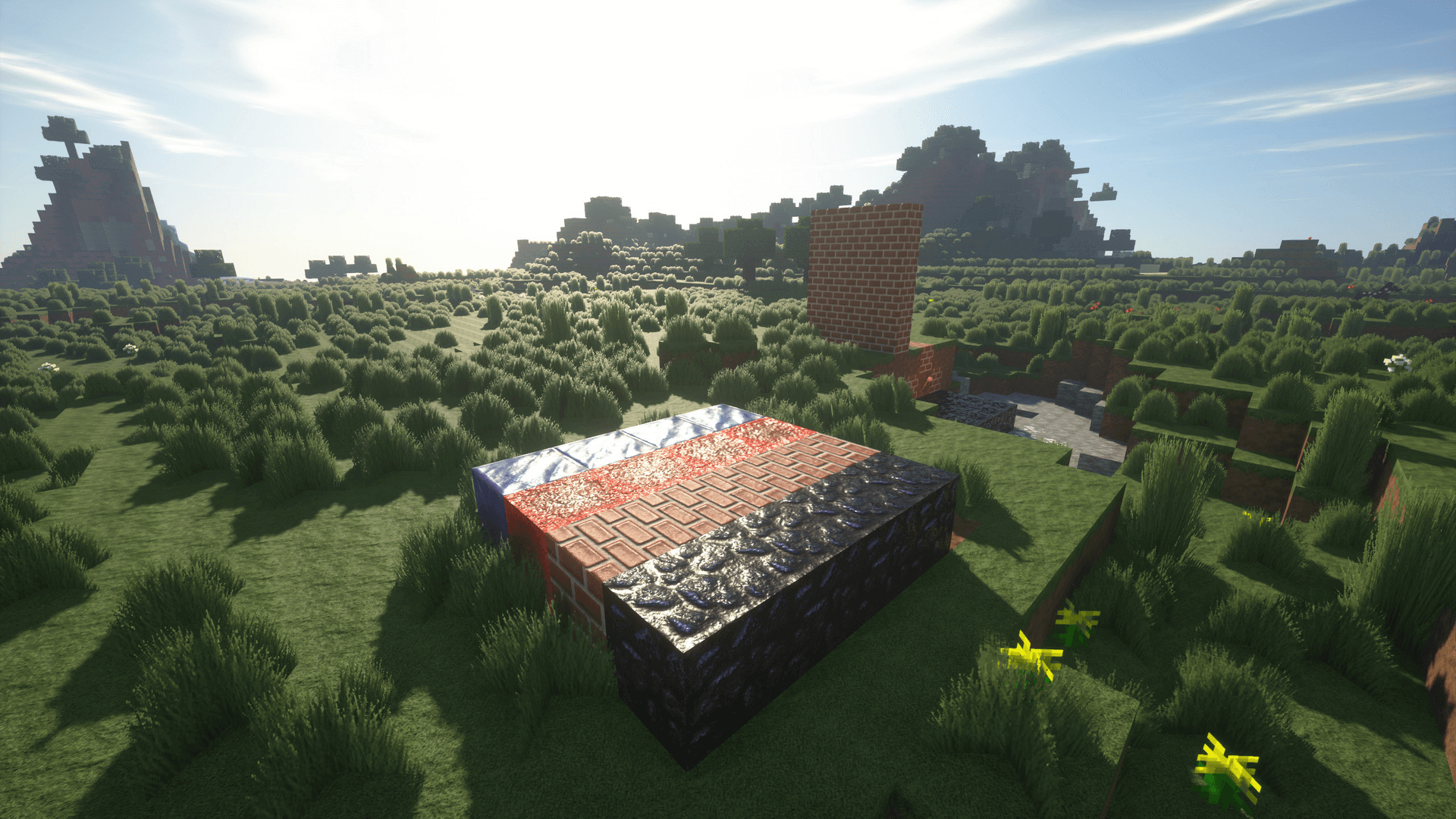 Minecraft shaders by SEUS