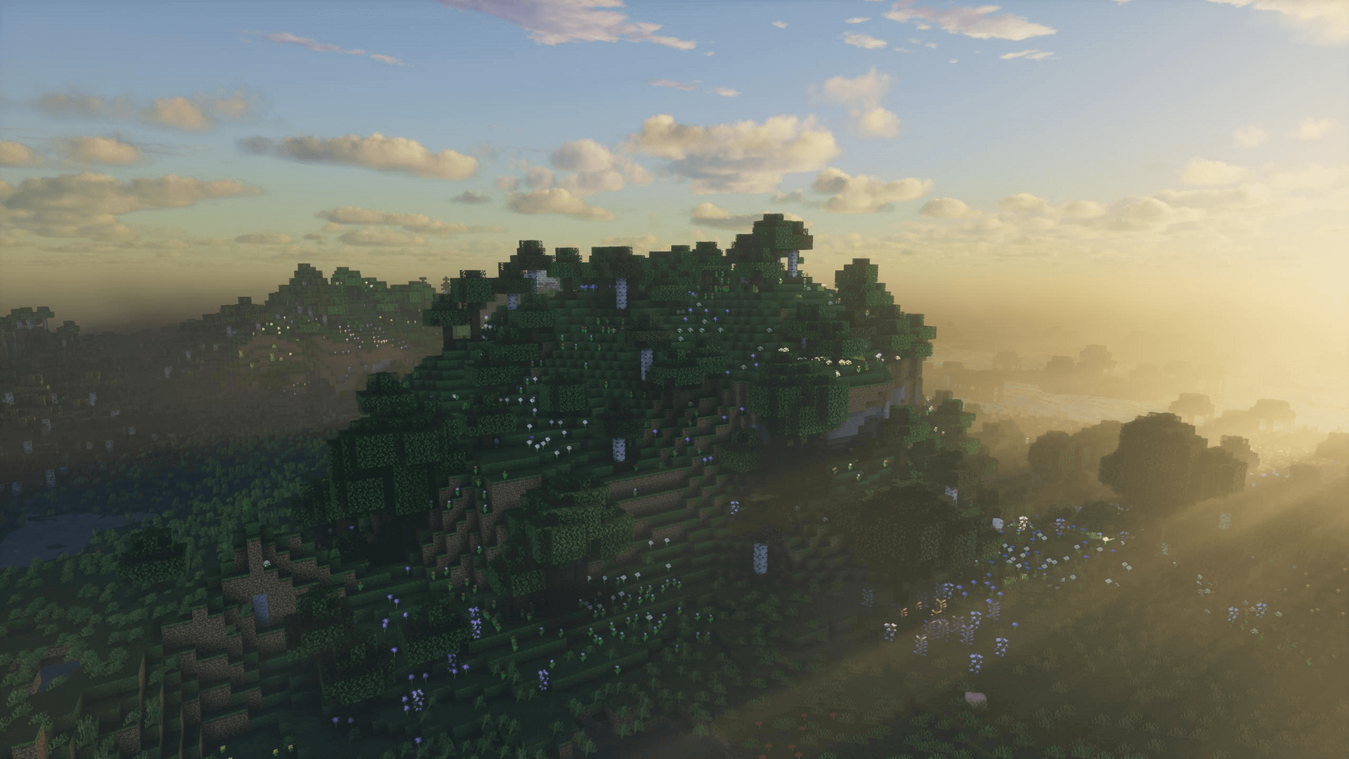 Minecraft shaders by Ymir