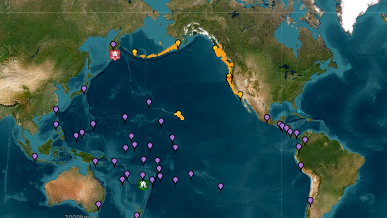 US tsunami warning system